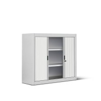 UNI Шкаф-жалюзи L120 x H137,5 серый/алюм
