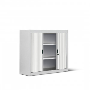 UNI Шкаф-жалюзи L120 x H137,5 серый/алюм