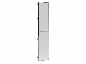 Дверь высокая стекло в алюминиевой рамке  EMP435.G  (EMP435.G)