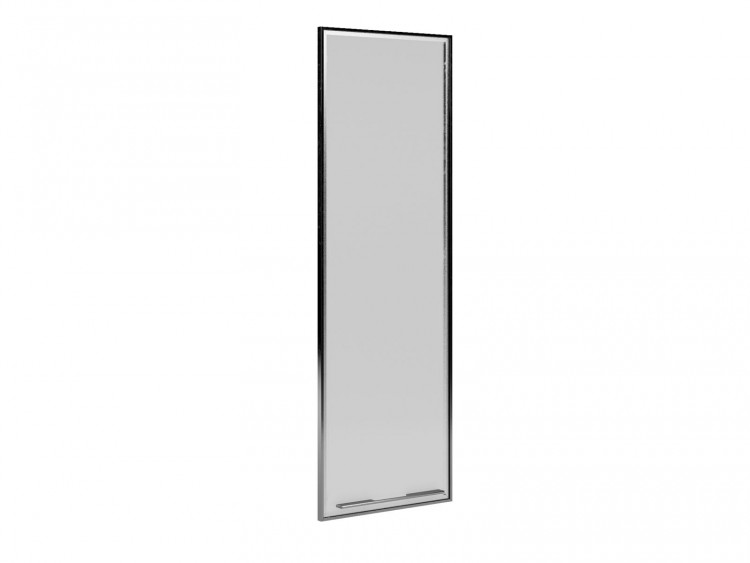 Дверь стеклянная средняя в алюм. раме правая EMP439DX.G